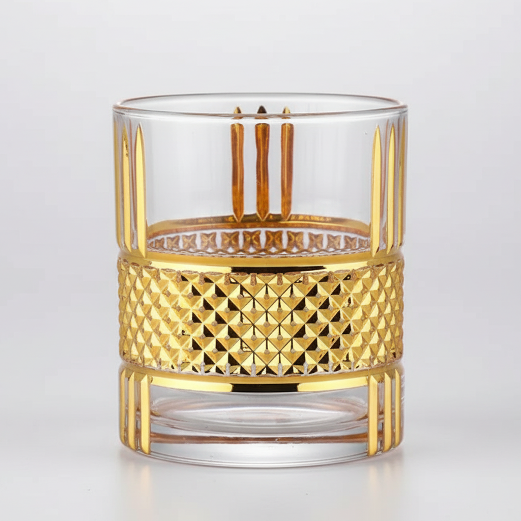 Verre à whisky - Doré