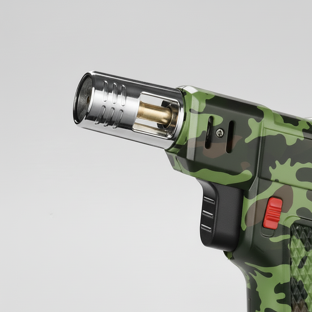 Briquet à gaz pistolet - CAMOUFLAGE
