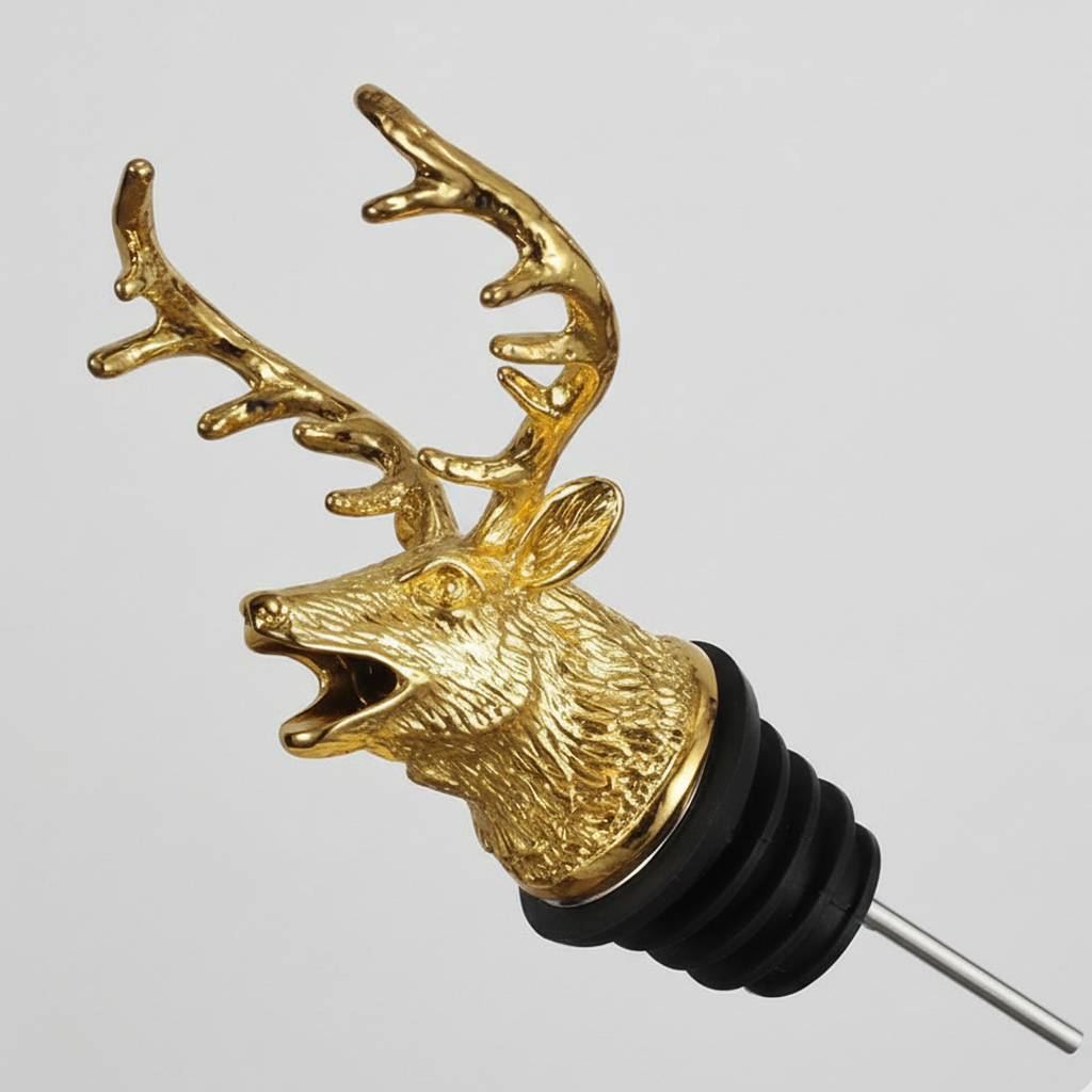 Bec verseur animaux décoratif pour whisky et vin - CERF