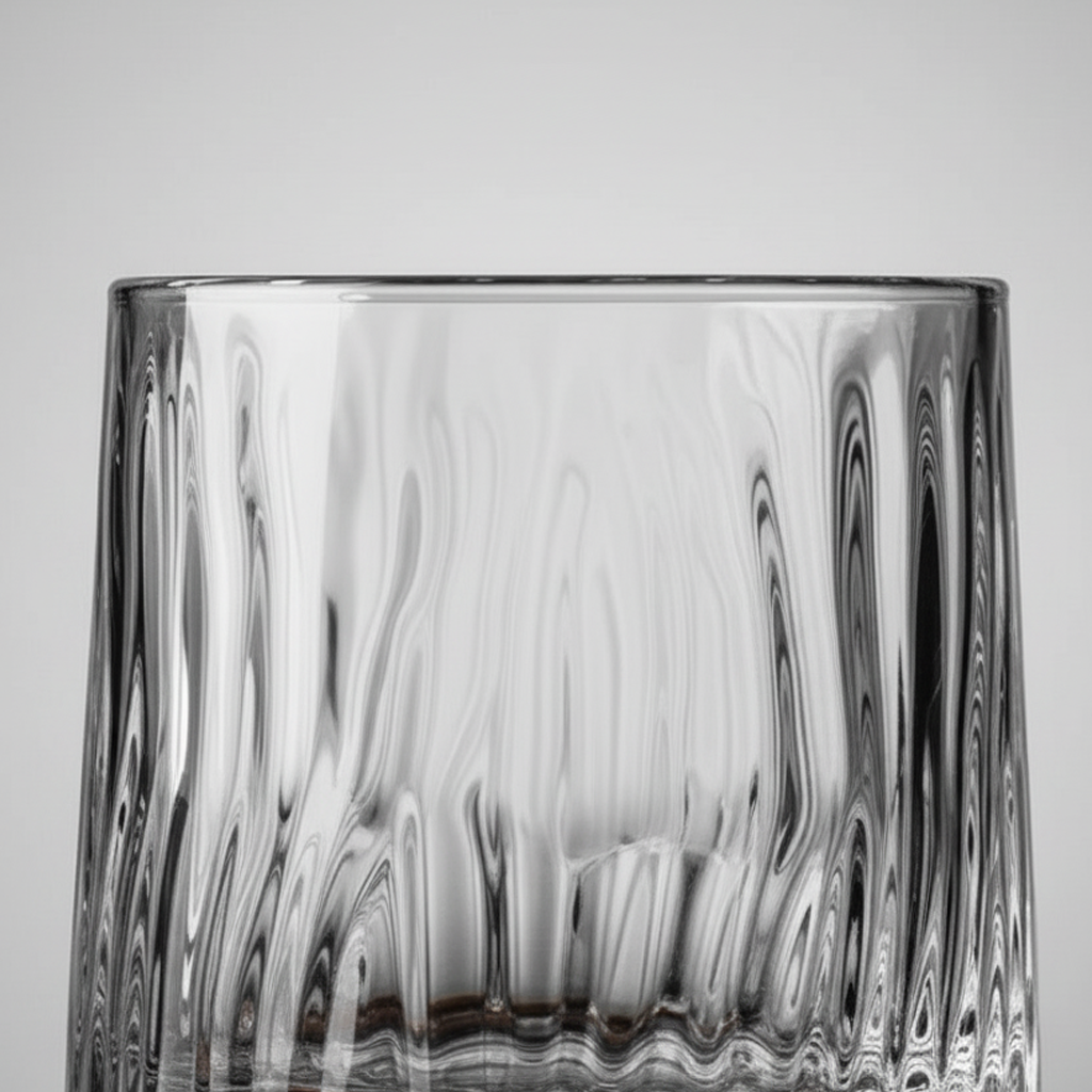 Verre à whisky avec socle en bois - GILLES