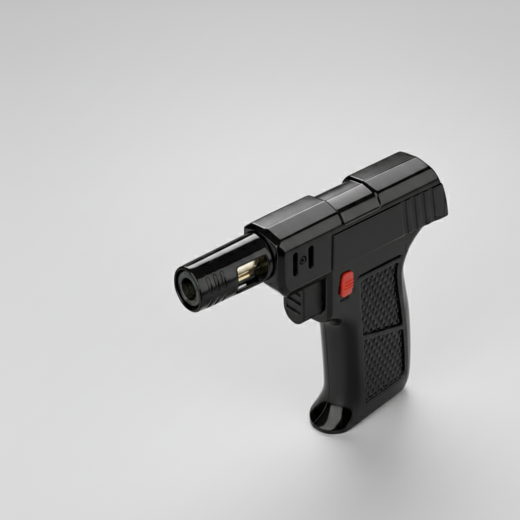 Briquet à gaz pistolet - NOIR
