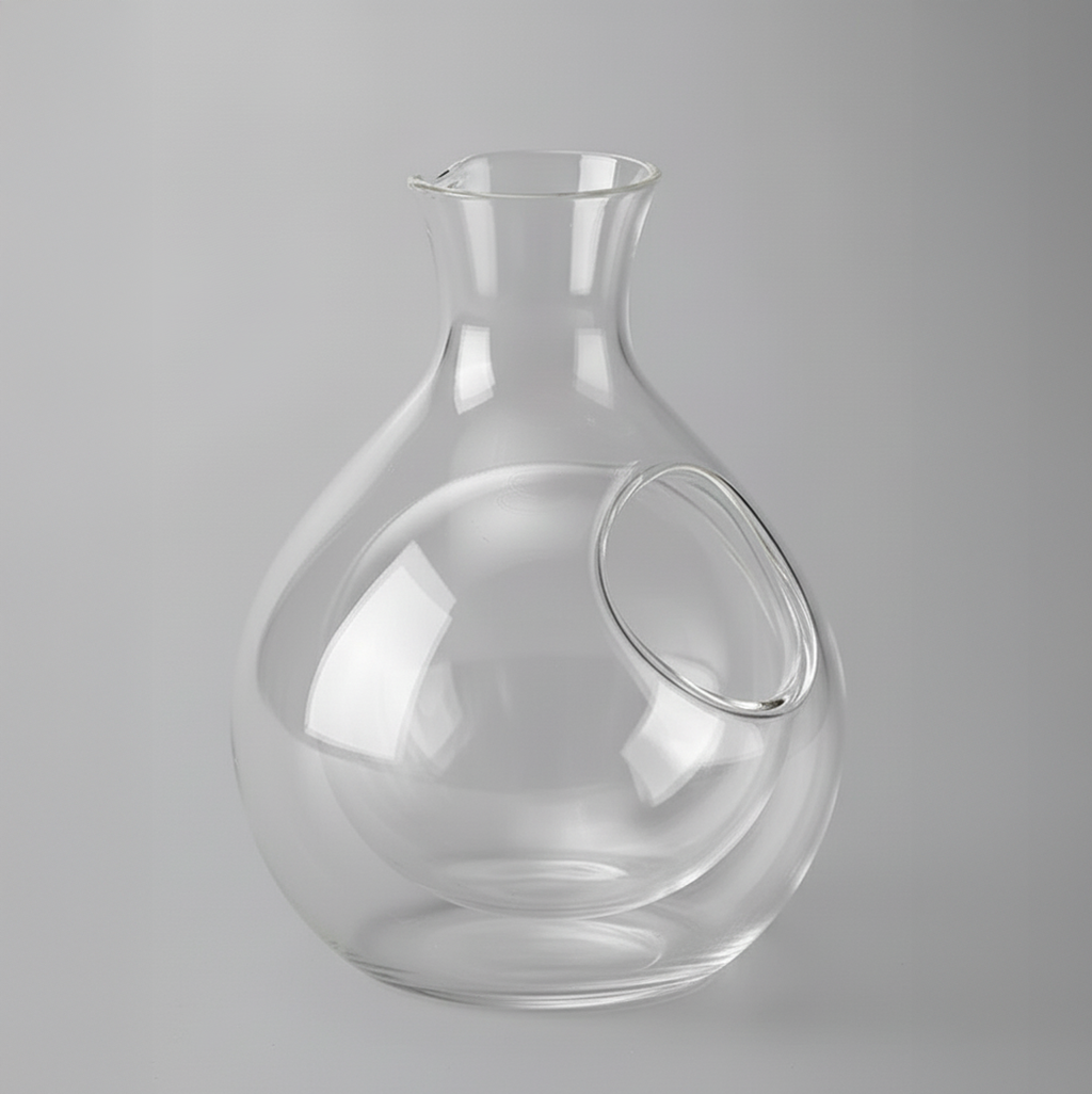 Carafe à whisky avec compartiment glaçons sans dilution