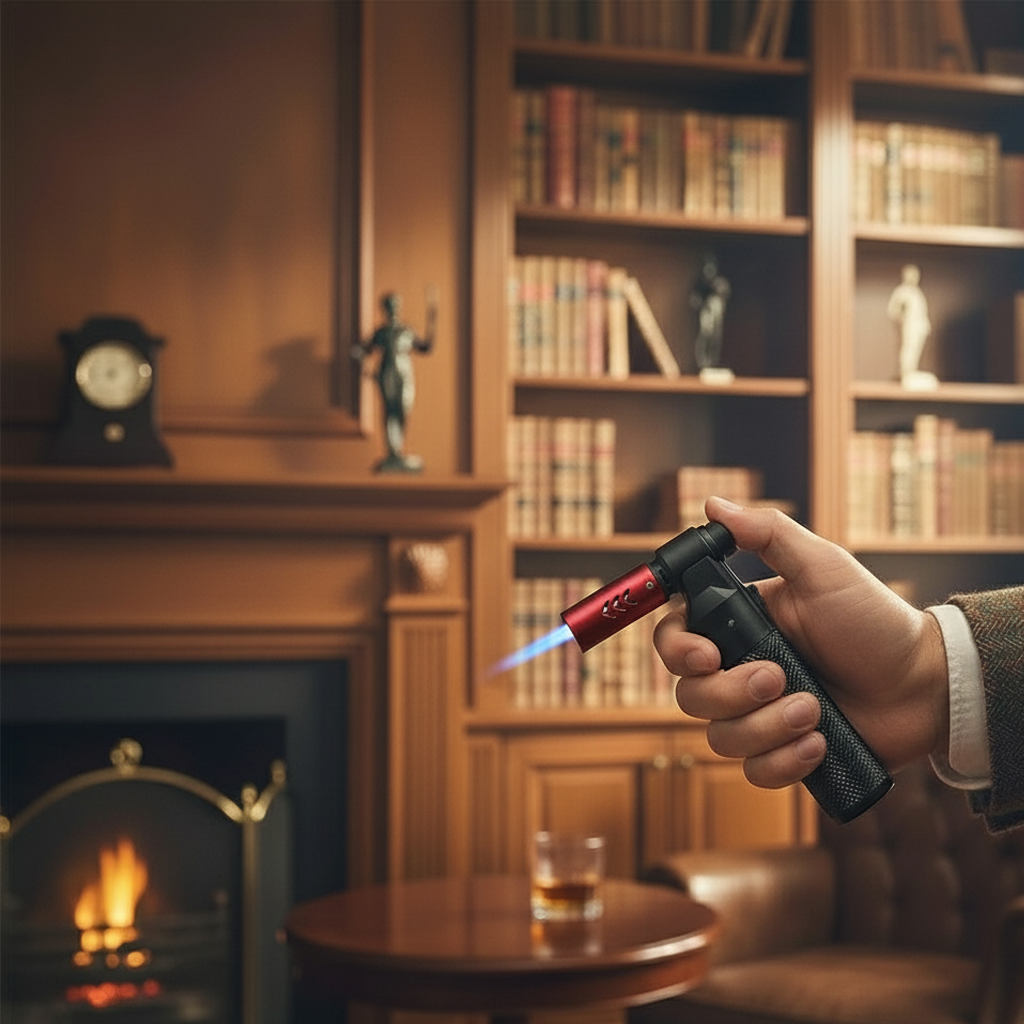 Briquet à gaz - ROUGE