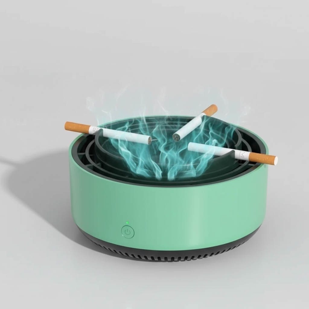 Cendrier purificateur d'air