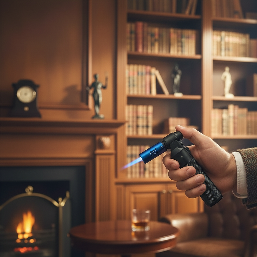 Briquet à gaz - BLEU