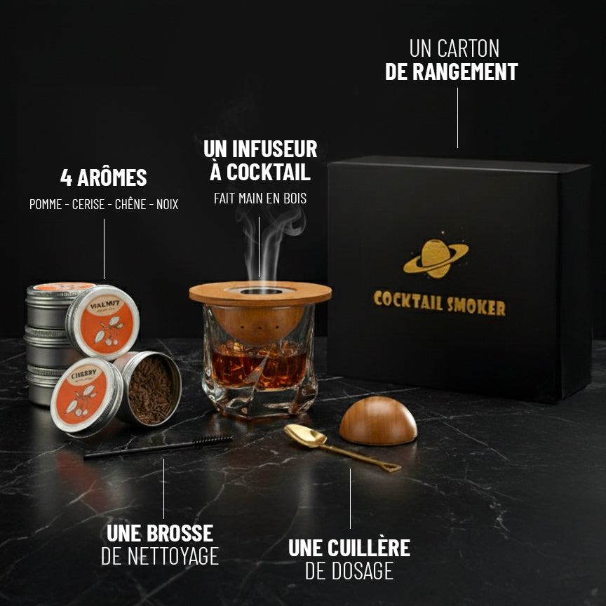 Infuseur à cocktail - Kit Smoky Saturn™