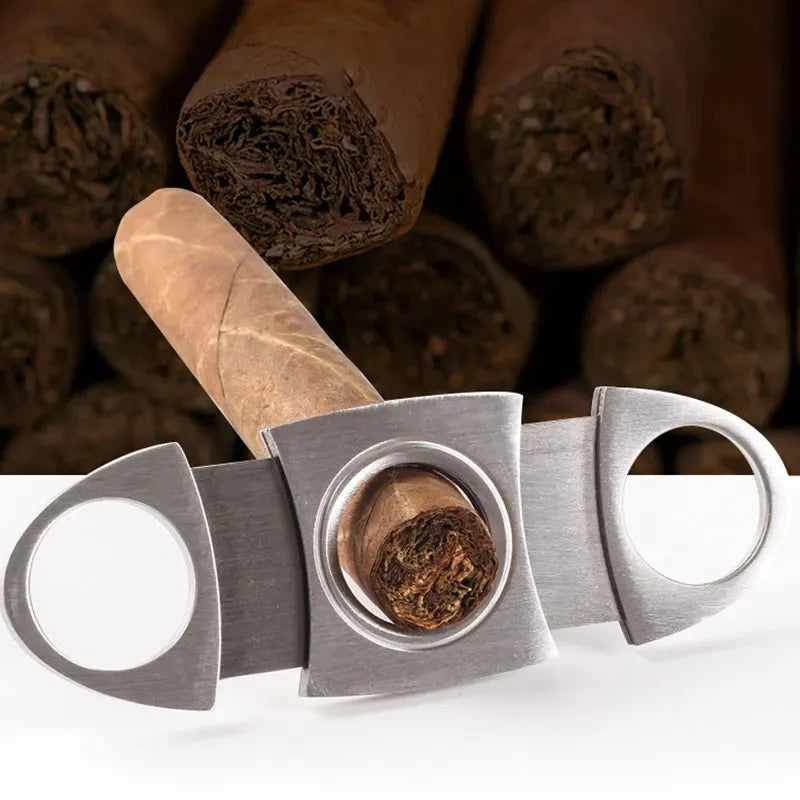 Coupe-cigare classique en acier inoxydable - MARCIK
