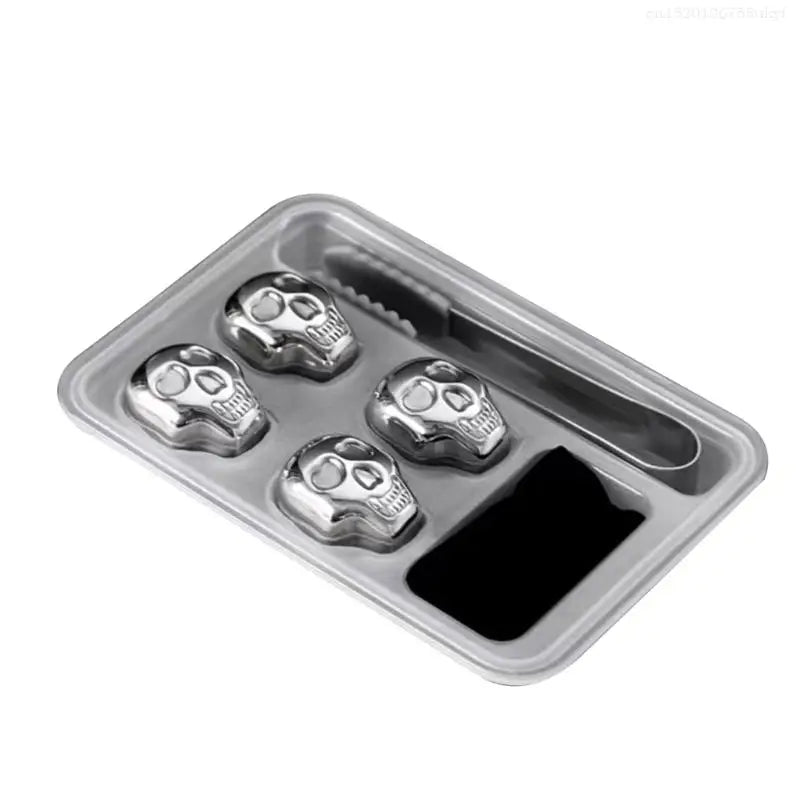 Pierres à whisky réutilisables en acier inoxydable - CRANE