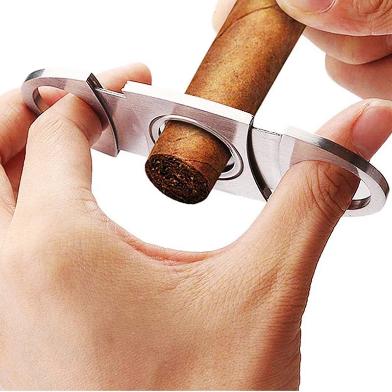Coupe-cigare classique en acier inoxydable - MARCIK